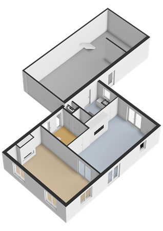 Floorplan - De Wiek 23, 3774 SH Kootwijkerbroek